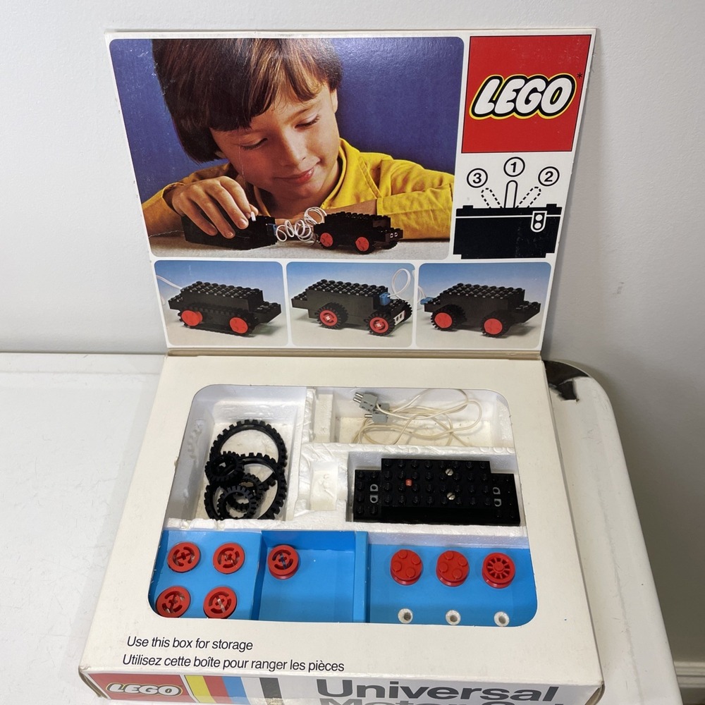 Vintage Lego #107 Universal Motor Set 1974 - For Parts; Untested